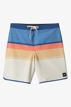 Lennox Scallop 19" Boardshorts - Lt Khaki | O'Neill