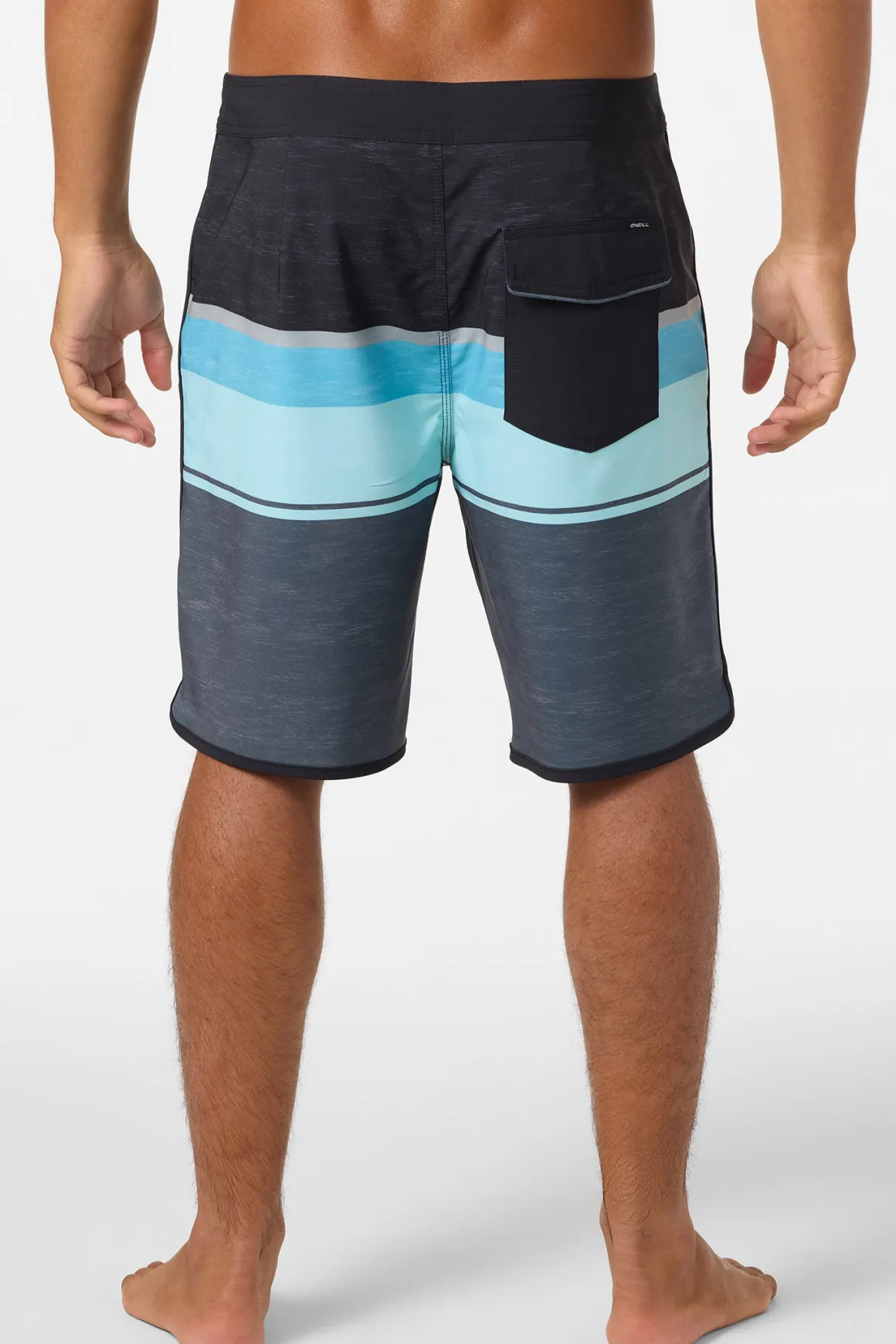 Lennox Scallop 19" Boardshorts - Phantom | O'Neill