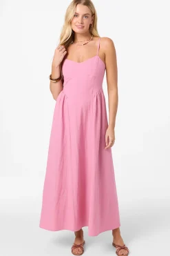 Linden Solid Dress Midi Dress - Cashmere Rose | O'Neill