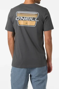Lineup Classic Tee Standard Fit Tee - Dark Shadow | O'Neill