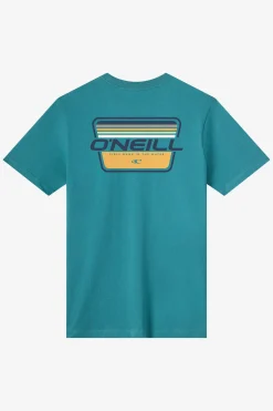 Lineup Classic Tee Standard Fit Tee - Hydro | O'Neill