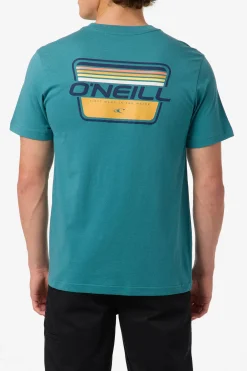 Lineup Classic Tee Standard Fit Tee - Hydro | O'Neill