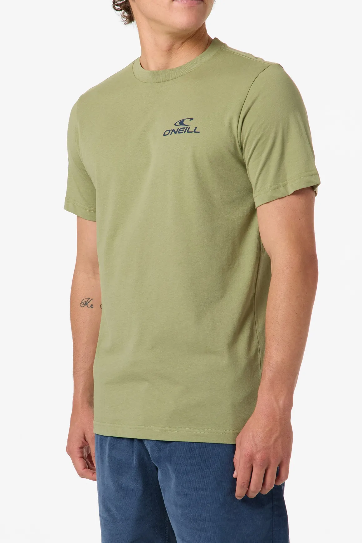 Lineup Classic Tee Standard Fit Tee - Oil Green | O'Neill