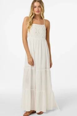 Lisbon Maxi Dress Dress - Winter White | O'Neill