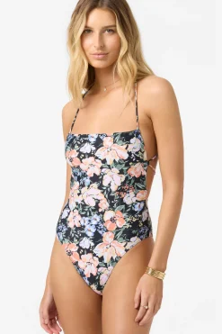 Liz Floral Marbella One-Piece - Black | O'Neill