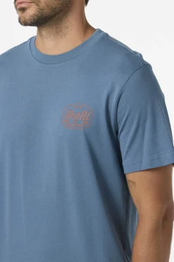 Locksmith Classic Tee Standard Fit Tee - Blue Fusion | O'Neill
