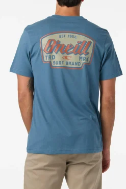 Locksmith Classic Tee Standard Fit Tee - Blue Fusion | O'Neill