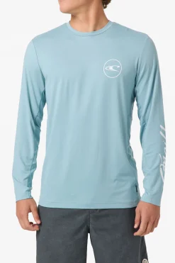 Logo Upf Ls Tee Long Sleeve Tee - Stone Blue | O'Neill
