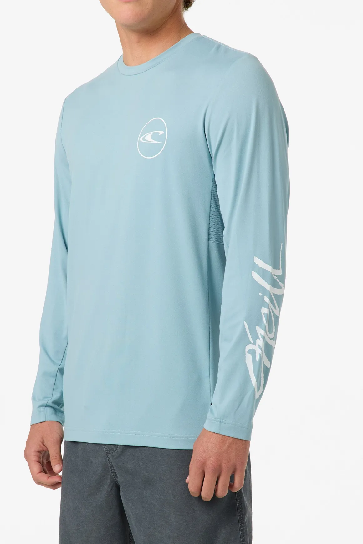 Logo Upf Ls Tee Long Sleeve Tee - Stone Blue | O'Neill