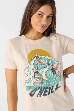 Loindaflow Boy Tee - Tapioca | O'Neill