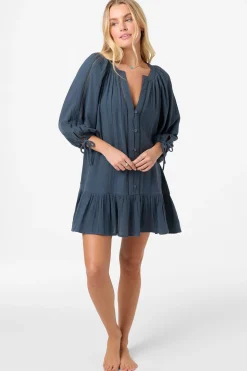 Lou Mini Cover-Up Dress - Slate | O'Neill