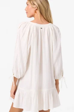 Lou Mini Cover-Up Dress - White | O'Neill