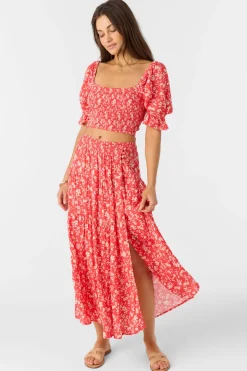 Luciana Midi Skirts - Cayenne | O'Neill