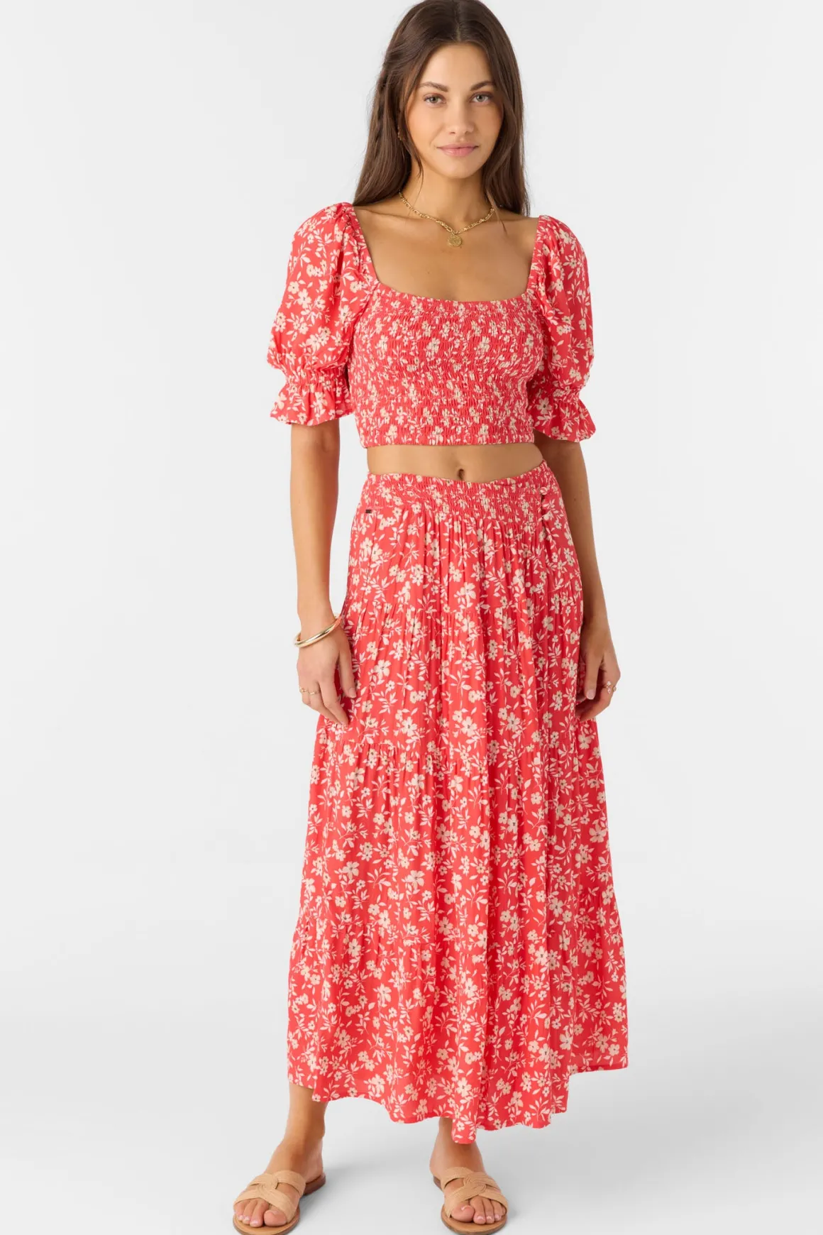 Luciana Midi Skirts - Cayenne | O'Neill