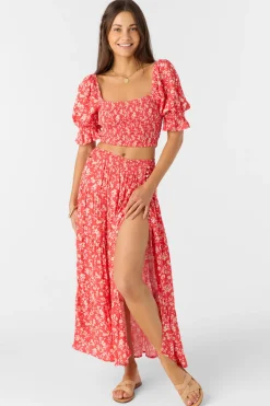 Luciana Midi Skirts - Cayenne | O'Neill