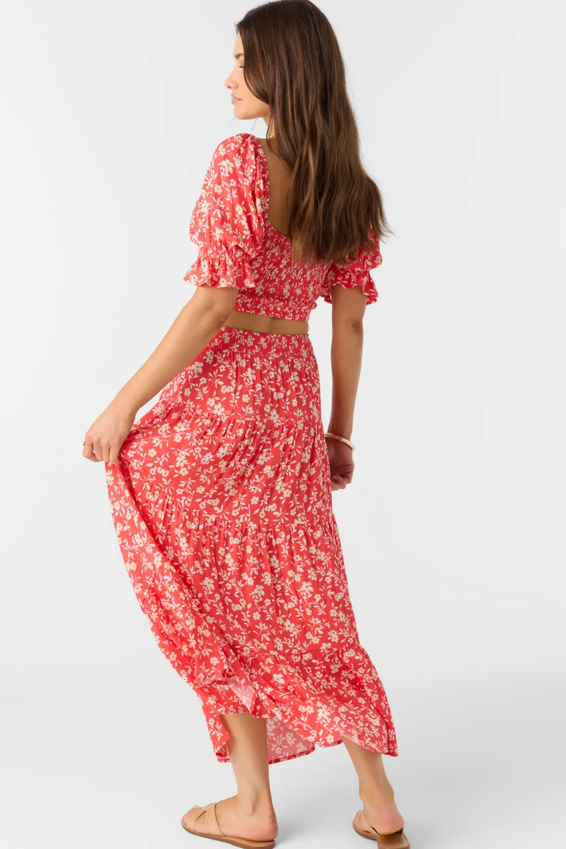 Luciana Midi Skirts - Cayenne | O'Neill