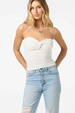 Lydia Sleeveless Top - White | O'Neill