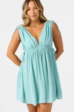 Madeleine Short Dress - Nile Blue | O'Neill