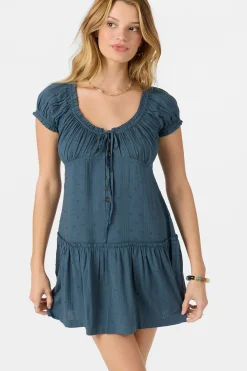 Maggie Short Dress - Slate | O'Neill