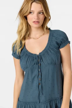 Maggie Short Dress - Slate | O'Neill