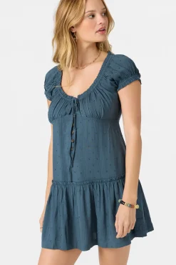 Maggie Short Dress - Slate | O'Neill