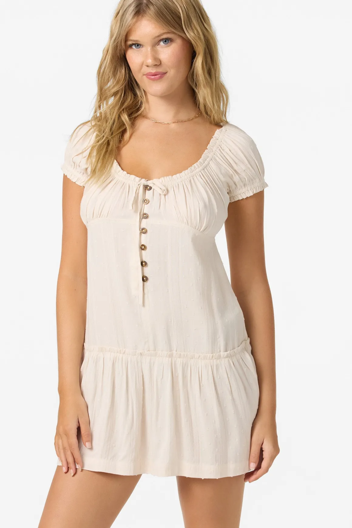 Maggie Short Dress - Tapioca | O'Neill
