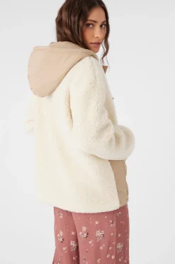 Meena High Pile Fleece Quilted Jacket - Nomad | O'Neill