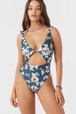 Melody Floral Morro Bay One-Piece - Slate | O'Neill