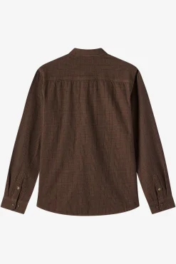 Midland Flannel Standard Fit Long Sleeve Shirt - Dark Khaki | O'Neill