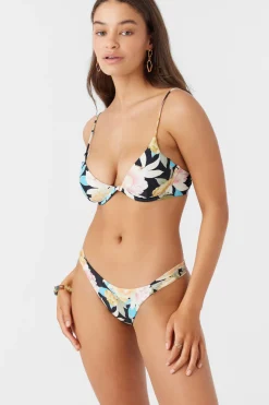 Mikah Floral Kee Beach Full Bottoms - Black | O'Neill