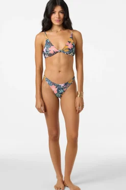 Mila Floral Pismo Bralette Top - Slate | O'Neill