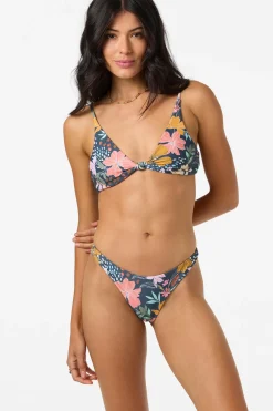 Mila Floral Pismo Bralette Top - Slate | O'Neill