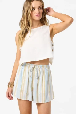 Millie Stripe Beach Shorts - Tapioca | O'Neill