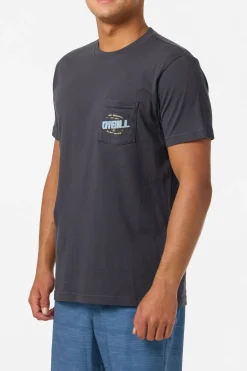 Name Badge Pocket Standard Fit Tee - Phantom | O'Neill