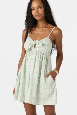 Natalya Geo Short Dress - Seafoam | O'Neill