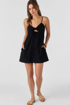 Natalya Short Dress - Black | O'Neill