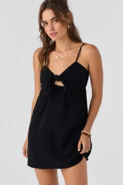 Natalya Short Dress - Black | O'Neill