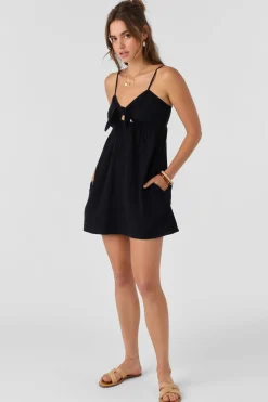 Natalya Short Dress - Black | O'Neill