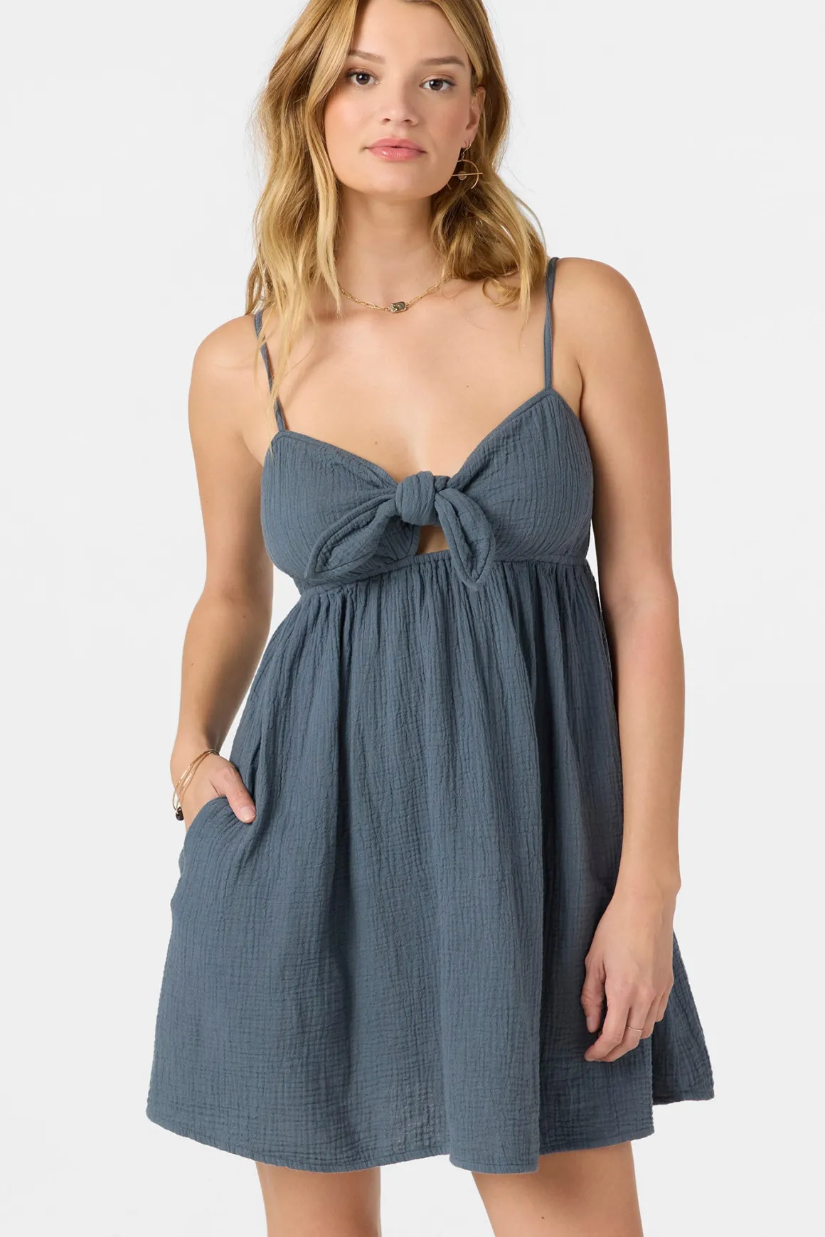 Natalya Short Dress - Slate | O'Neill