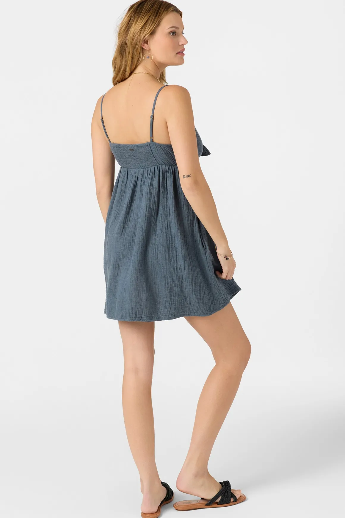 Natalya Short Dress - Slate | O'Neill