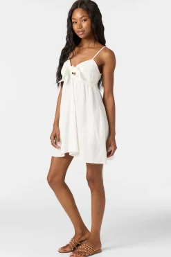 Natalya Short Dress - White | O'Neill