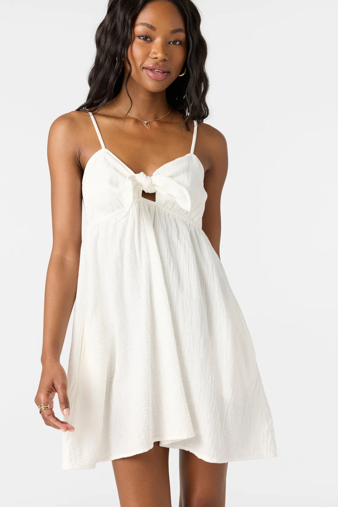 Natalya Short Dress - White | O'Neill