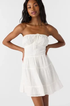 Naya Short Dress - White | O'Neill