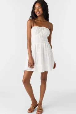 Naya Short Dress - White | O'Neill