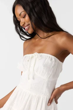 Naya Short Dress - White | O'Neill