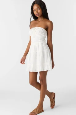 Naya Short Dress - White | O'Neill
