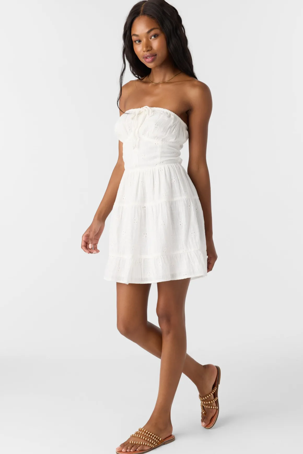 Naya Short Dress - White | O'Neill