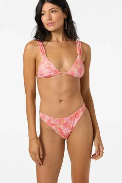 Nayomi Floral Menorca Triangle Top - Porcelain Rose | O'Neill