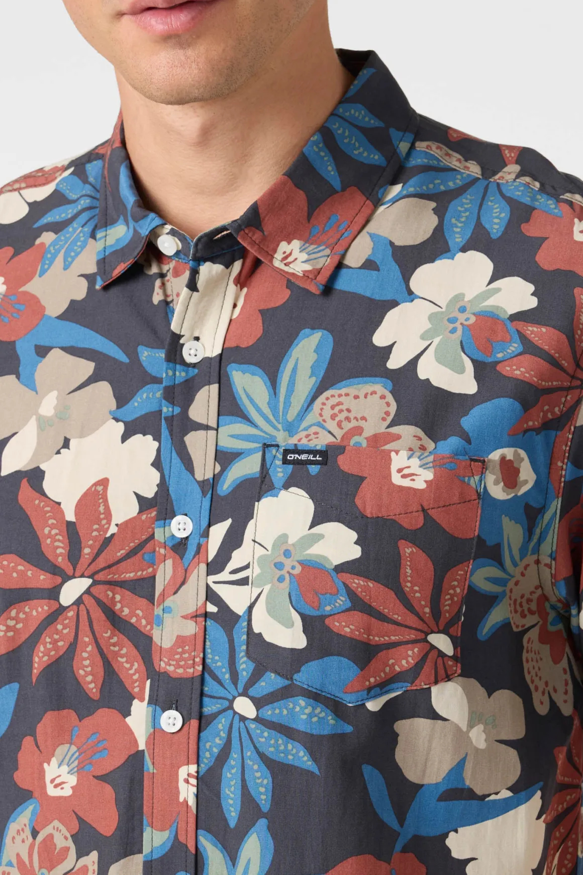 Oasis Eco Standard Standard Fit Shirt - Graphite | O'Neill