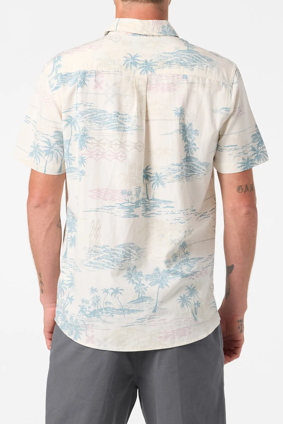 Oasis Standard Woven Shirt Standard Fit Shirt - Cream | O'Neill